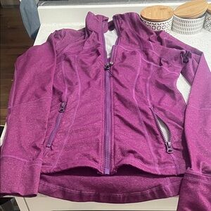 Lululemon Purple Zip-Up Jacket